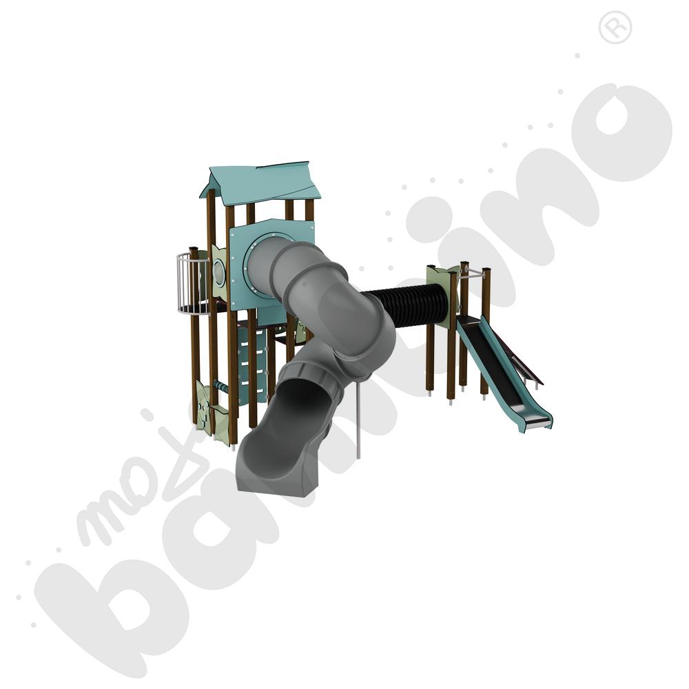 Zestaw Urbi 13, słupy drewniane C