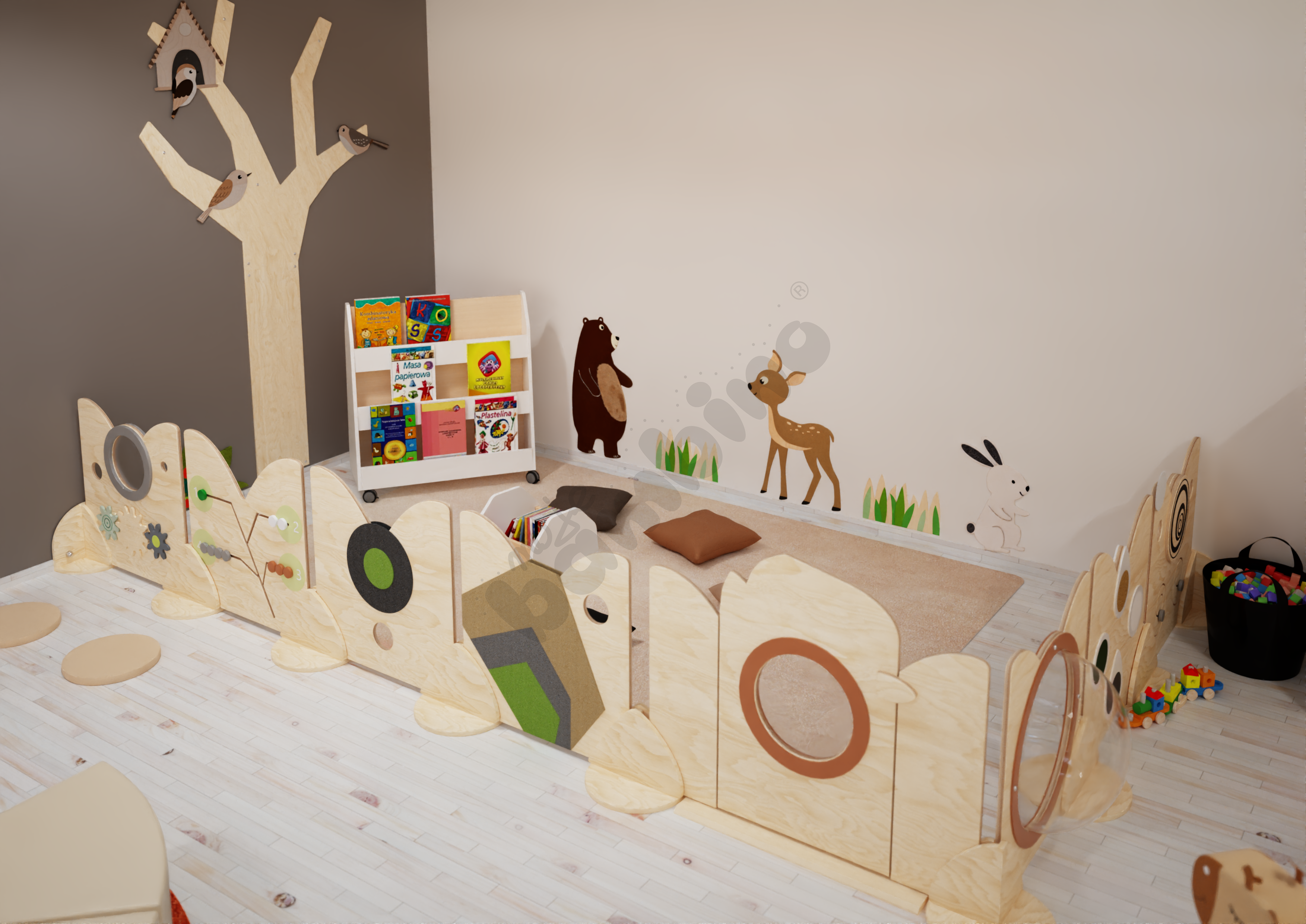 Sala przedszkolna Quadro z kącikiem Flora  1