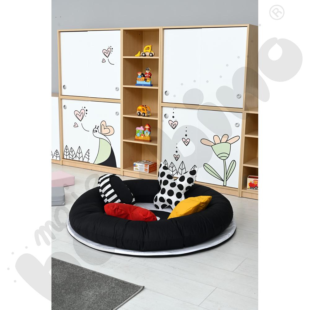 Mata kontrastowa z poduszkami