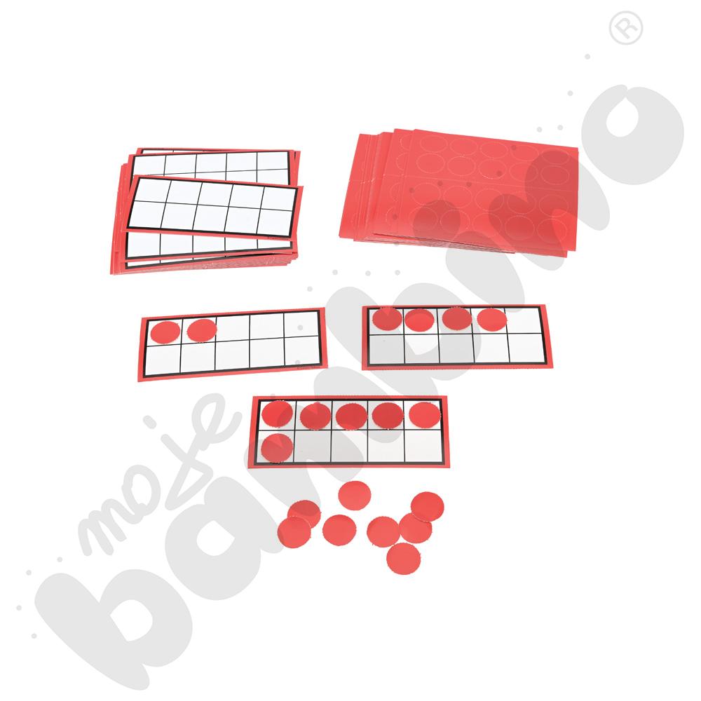 Przekraczanie progu dziesiątkowego (ramki i żetony)