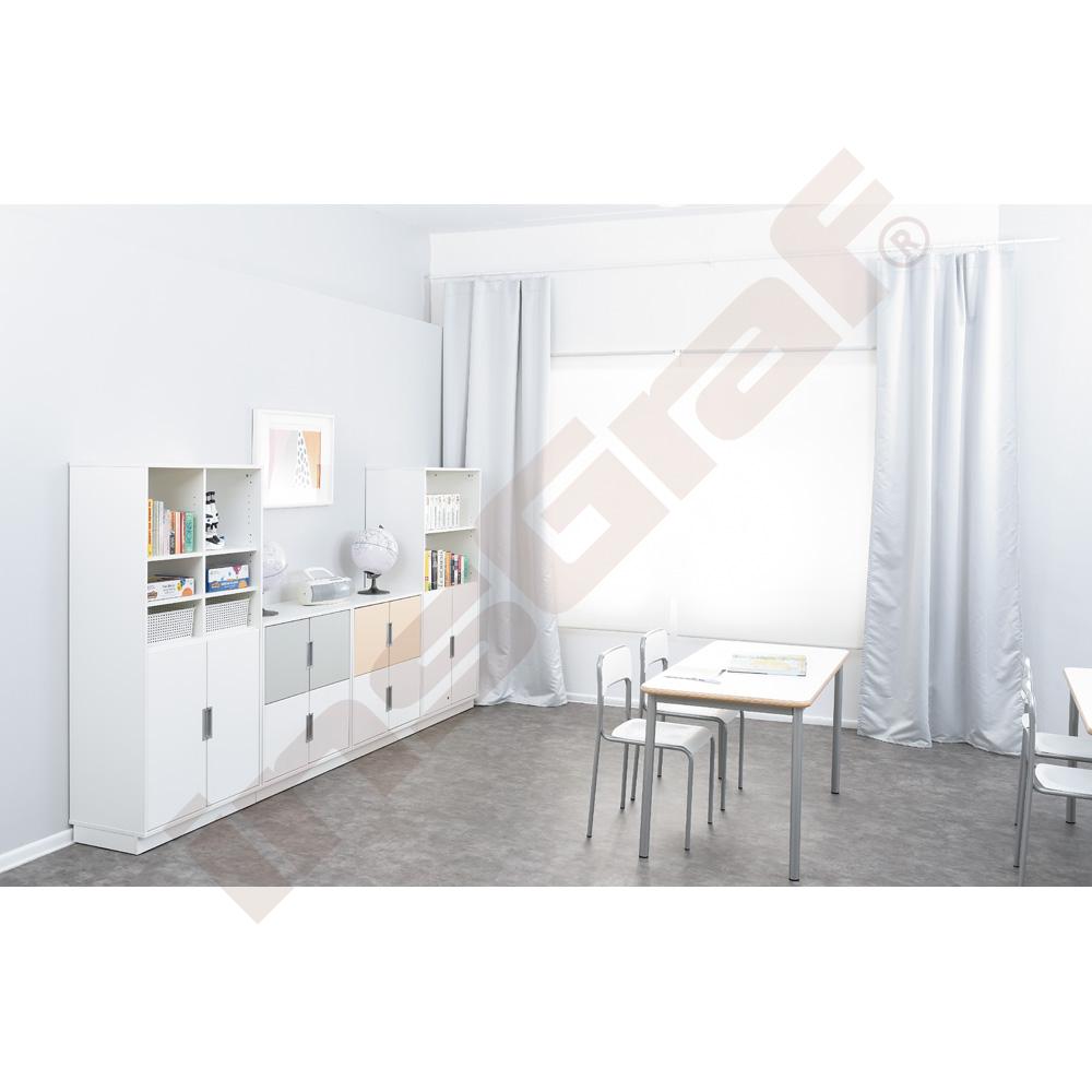 Quadro -sestava 83, 90°, korpusy světlý javor