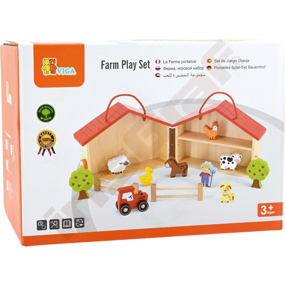 Farma - dřevěná skládačka