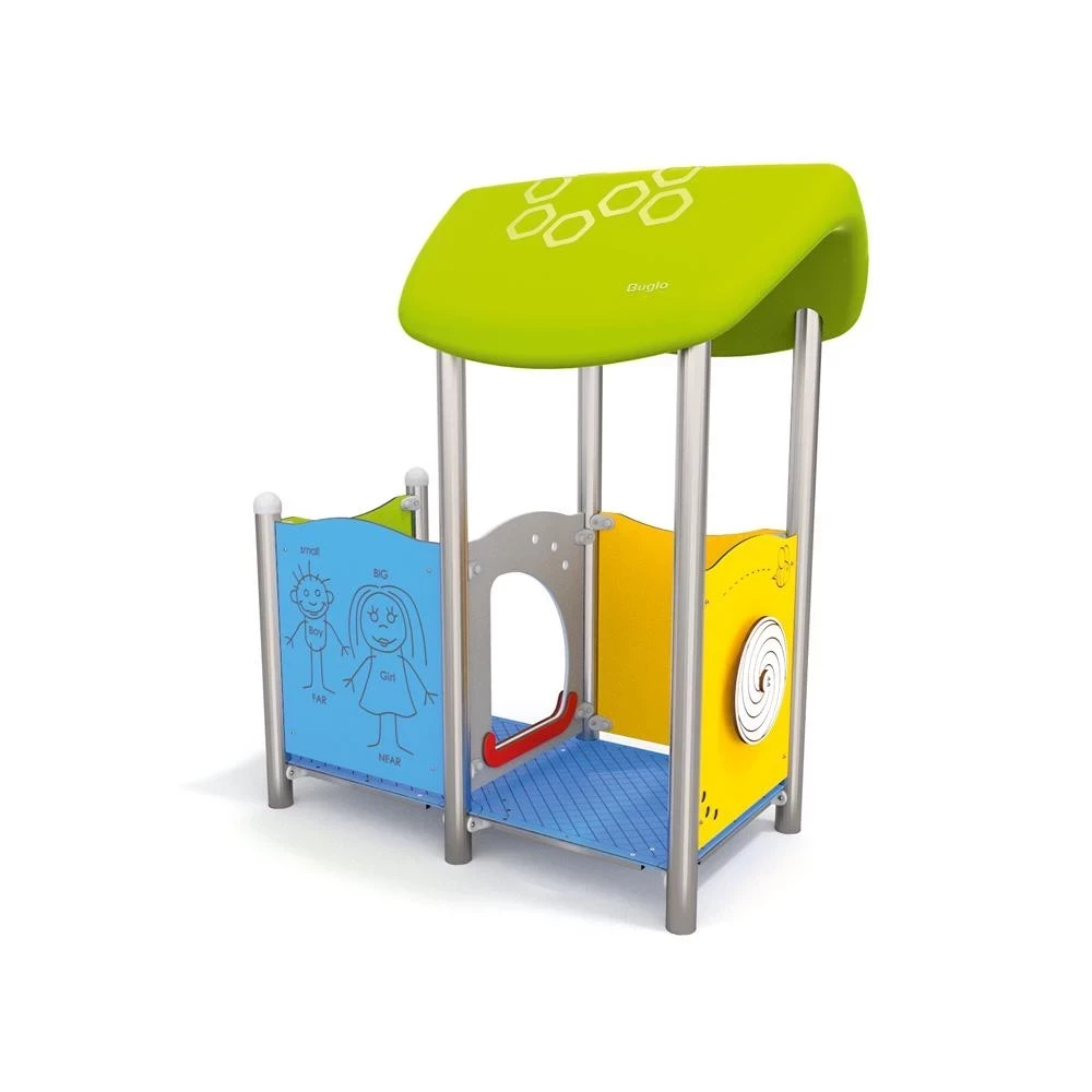 Spielhäuser, Fahrzeuge, Mini-Inseln