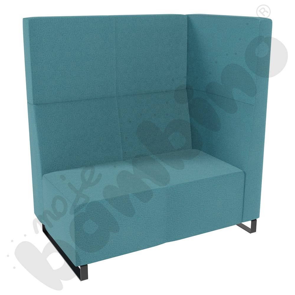 Sofa Universum 2-os. wys. 133 cm, bok średni prawy, tkanina KG09
