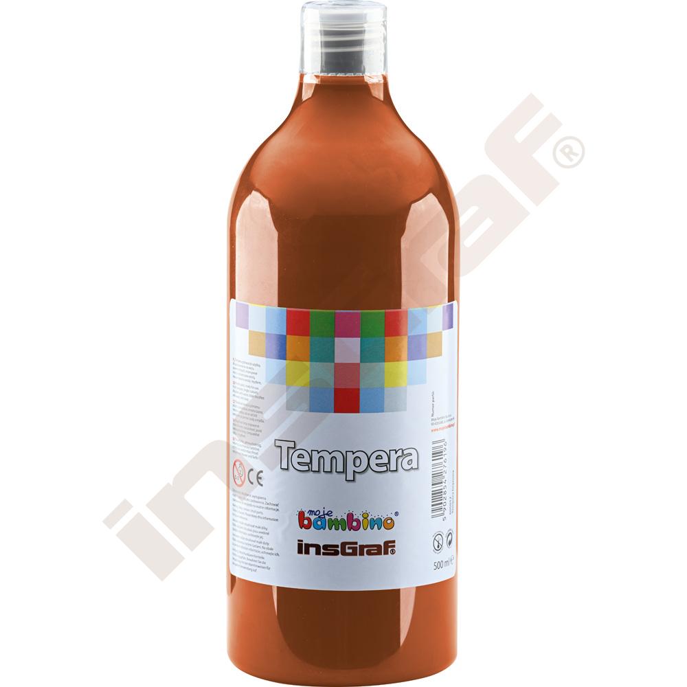 
Temperafarbe, einzeln, 500 ml, hellbraun
