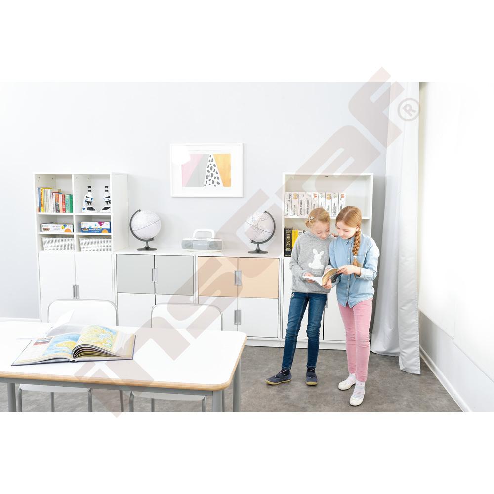 Quadro -sestava 83, 90°, korpusy světlý javor