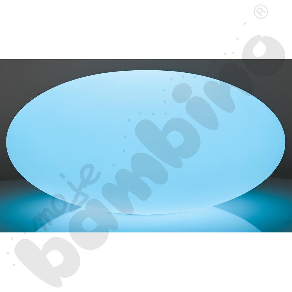 Lampa LED - spłaszczona kula 