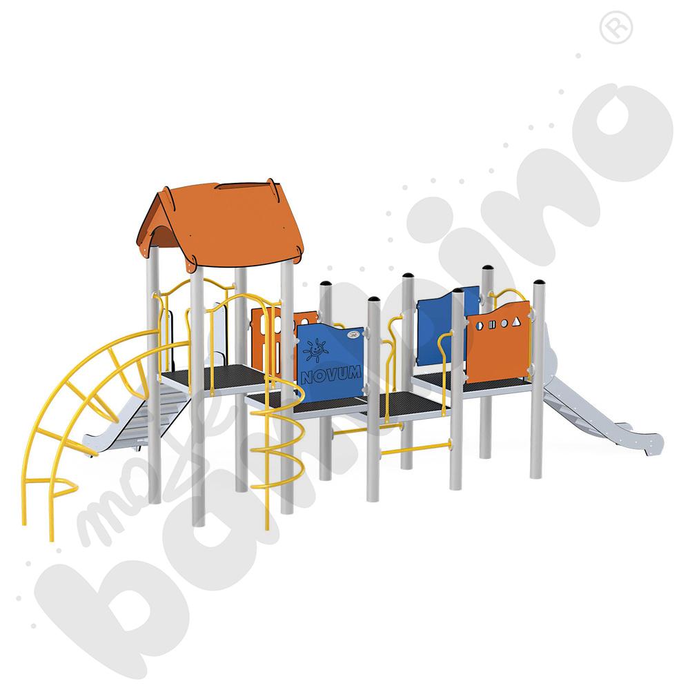 Orbis - wieża 12, metalowe słupy