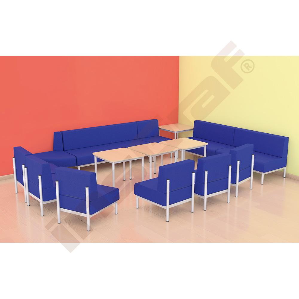 Ecksitz Inflamea 1 - blau