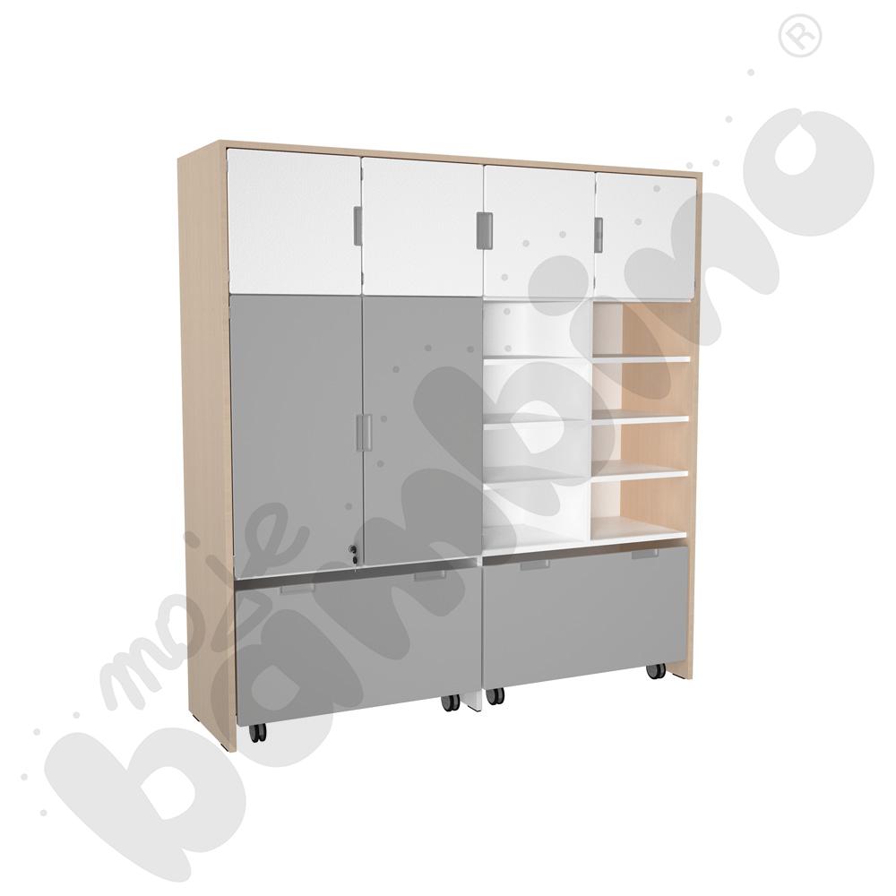 Quadro - zestaw 241, skrzynia klon jasny