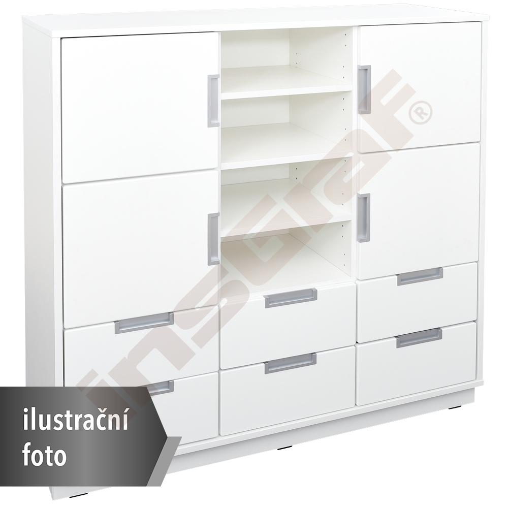 Quadro - sestava 113, 90°, korpusy světlý javor, tiché zavírání 