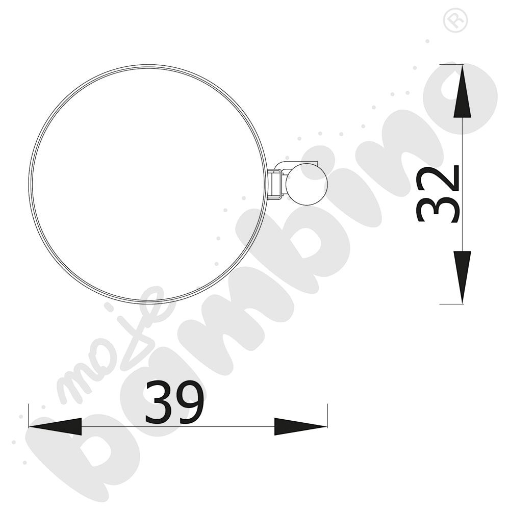 Kosz na śmieci prosty