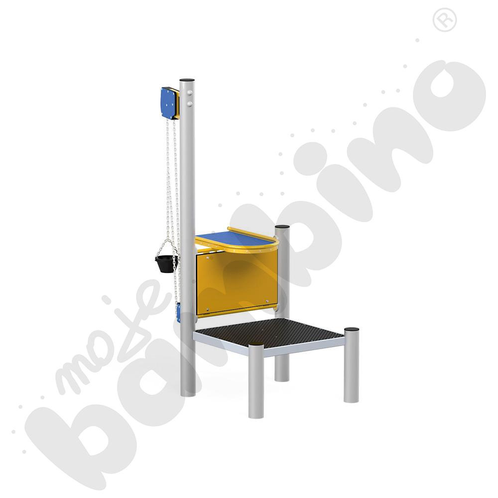 Wciągarka do piasku z podestem