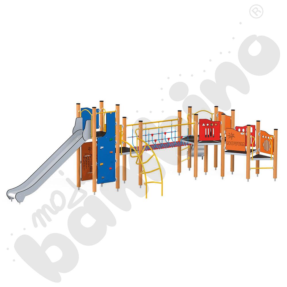 Orbis - platforma 10, drewniane słupy