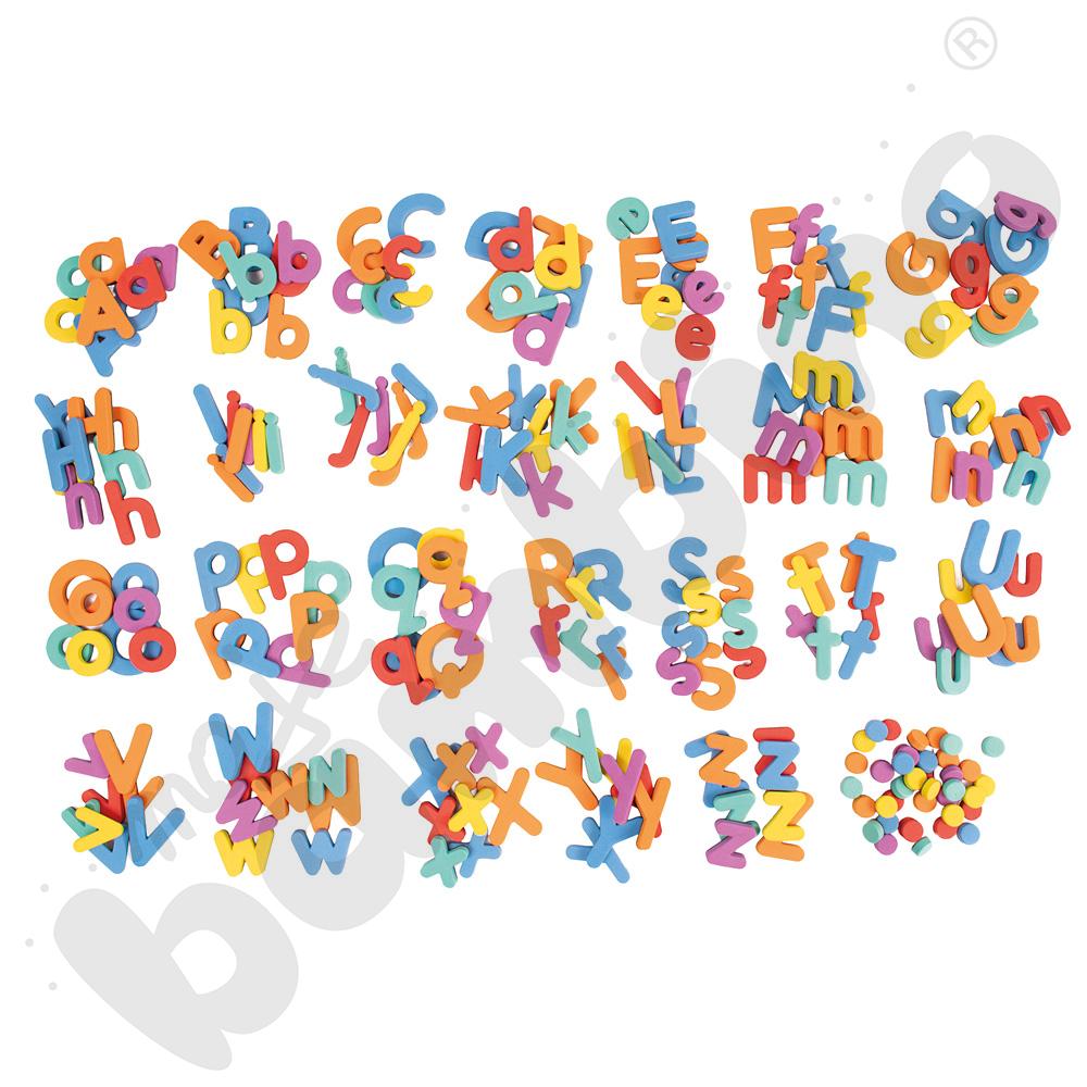 Magnetyczne litery, 248 elem.