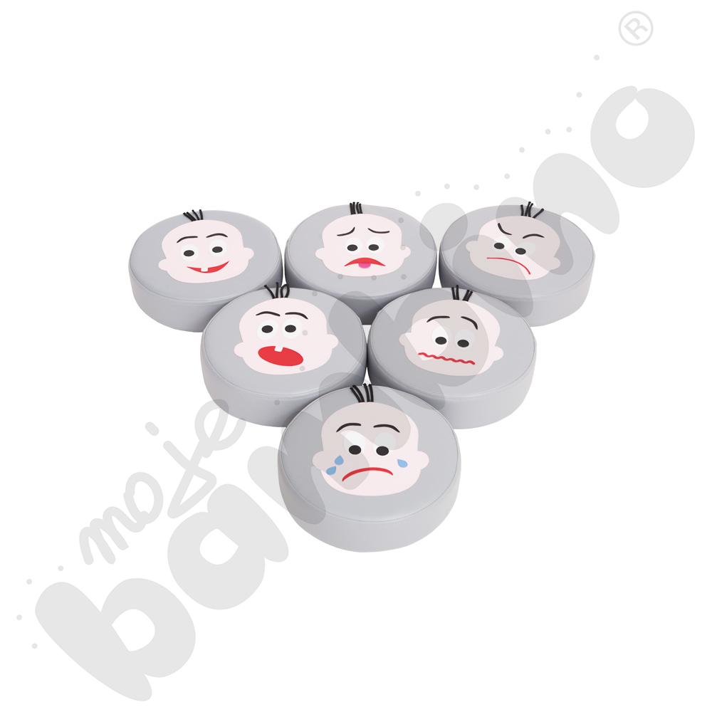 Pufki Emocje, 6 szt.