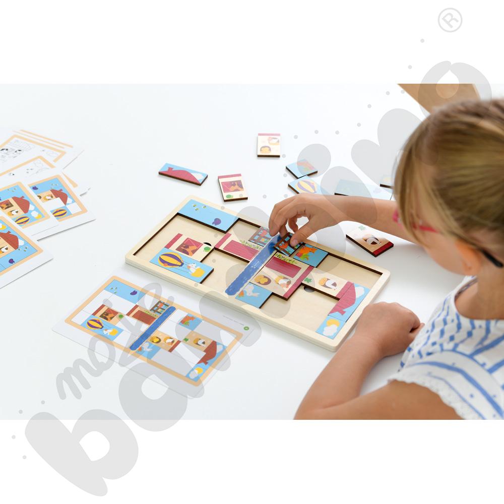 Zestaw aktywności LudiTab - odbicie w wodzie