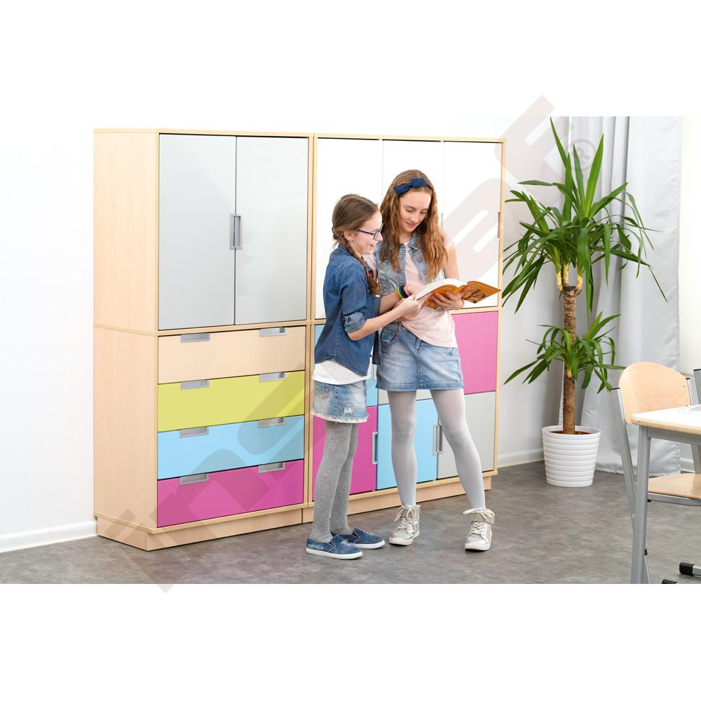 Quadro - sestava 97, 90°, korpusy světlý javor