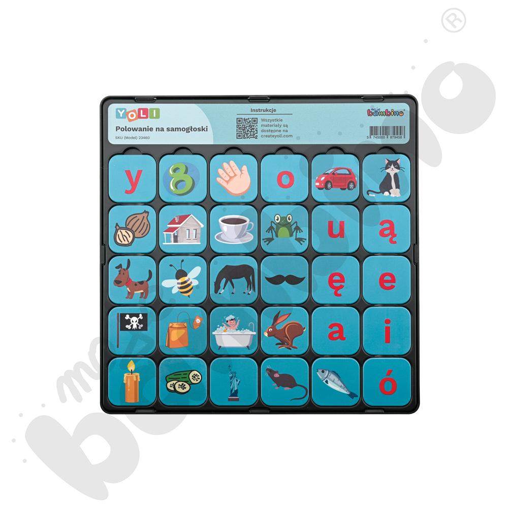 YOLI - tafelki Polowanie na samogłoski