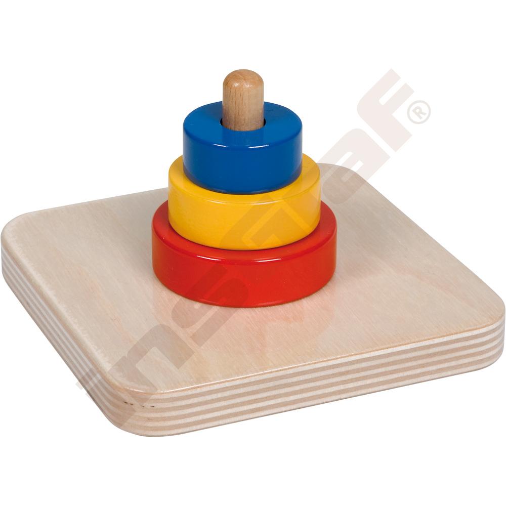 Tři prstence - Montessori skládačky