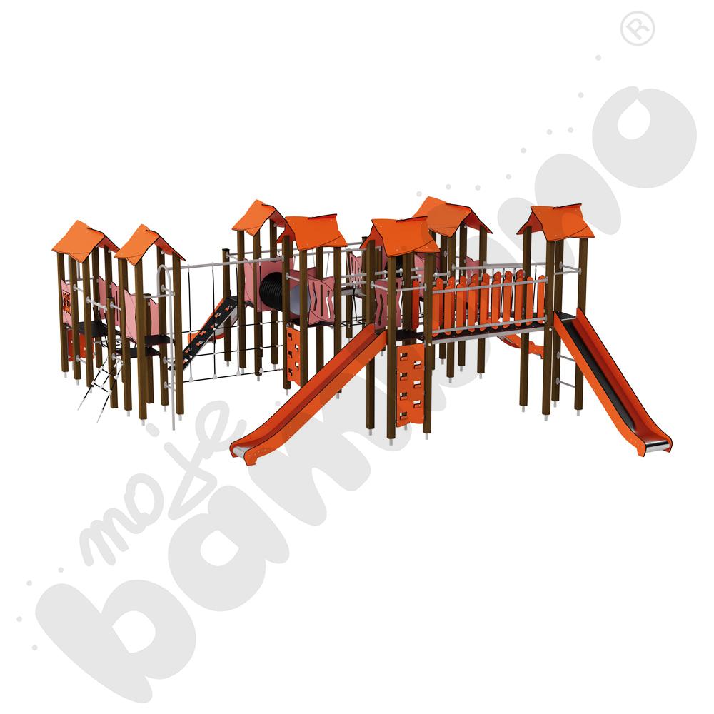 Zestaw Urbi 12, słupy drewniane A