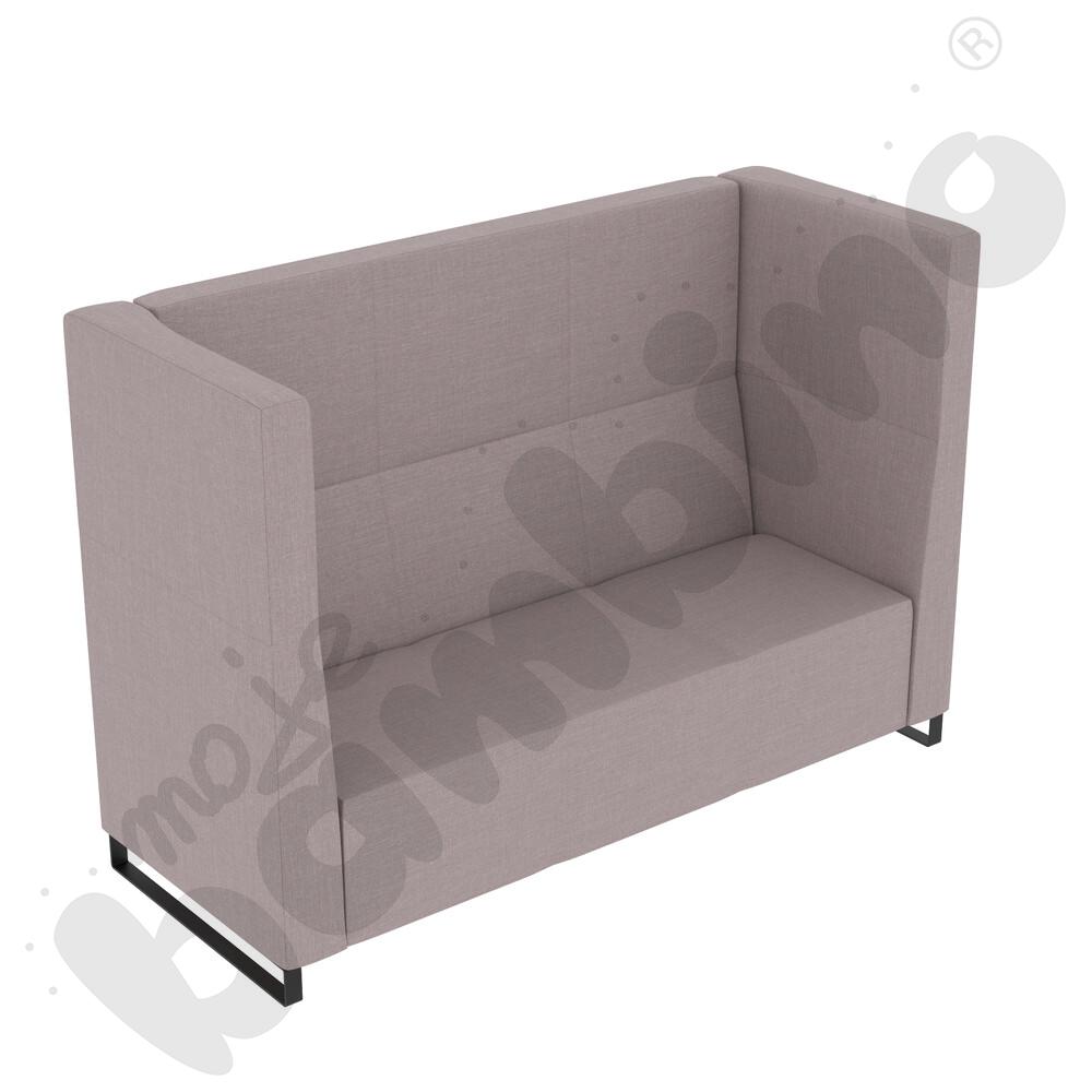 Sofa Universum 3-os. wys. 133 cm, 2 boki średnie, tkanina KG21
