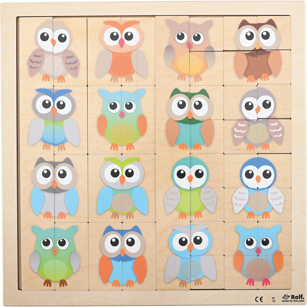 Lotto puzzle - sovy