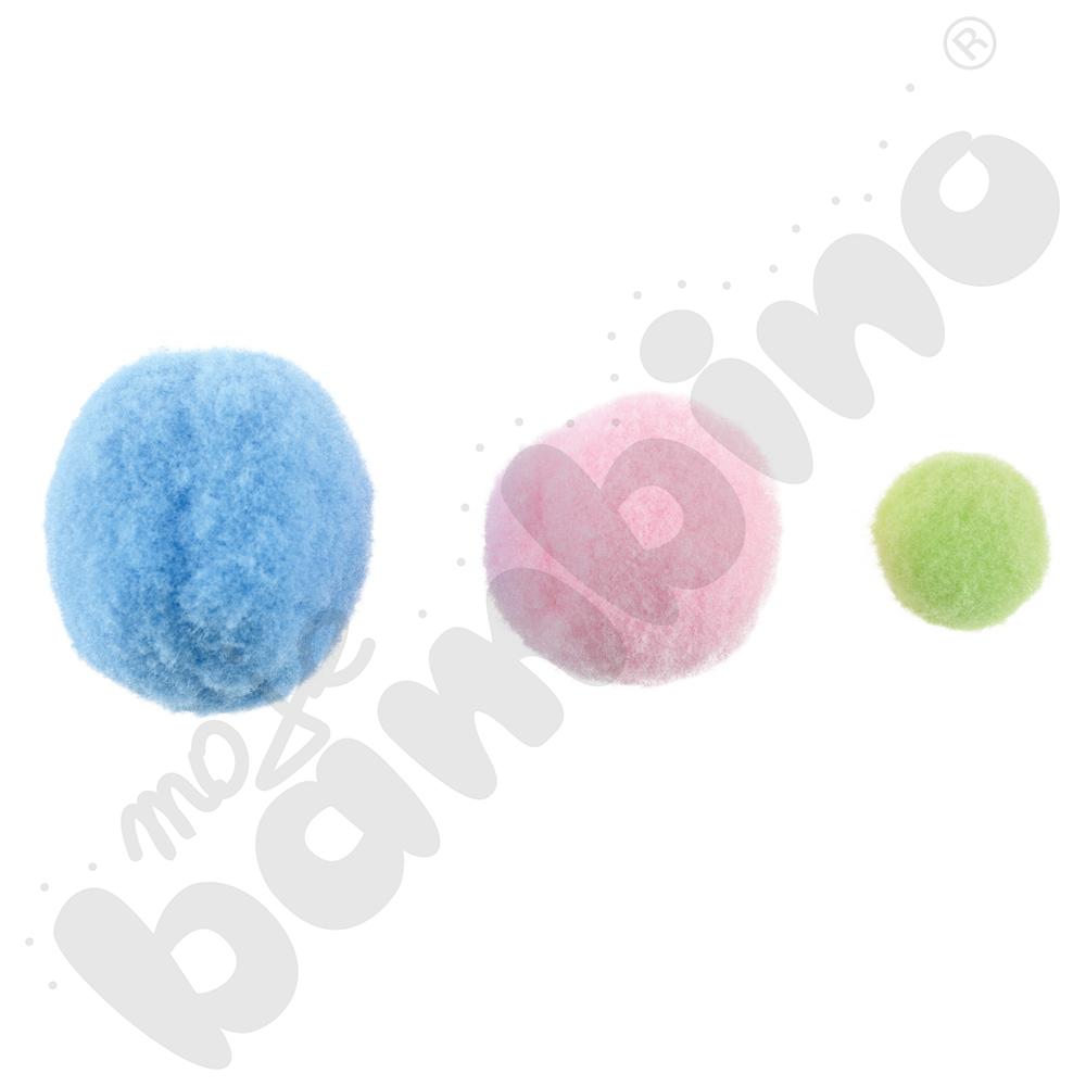 Pompony pastelowe, 200 szt.