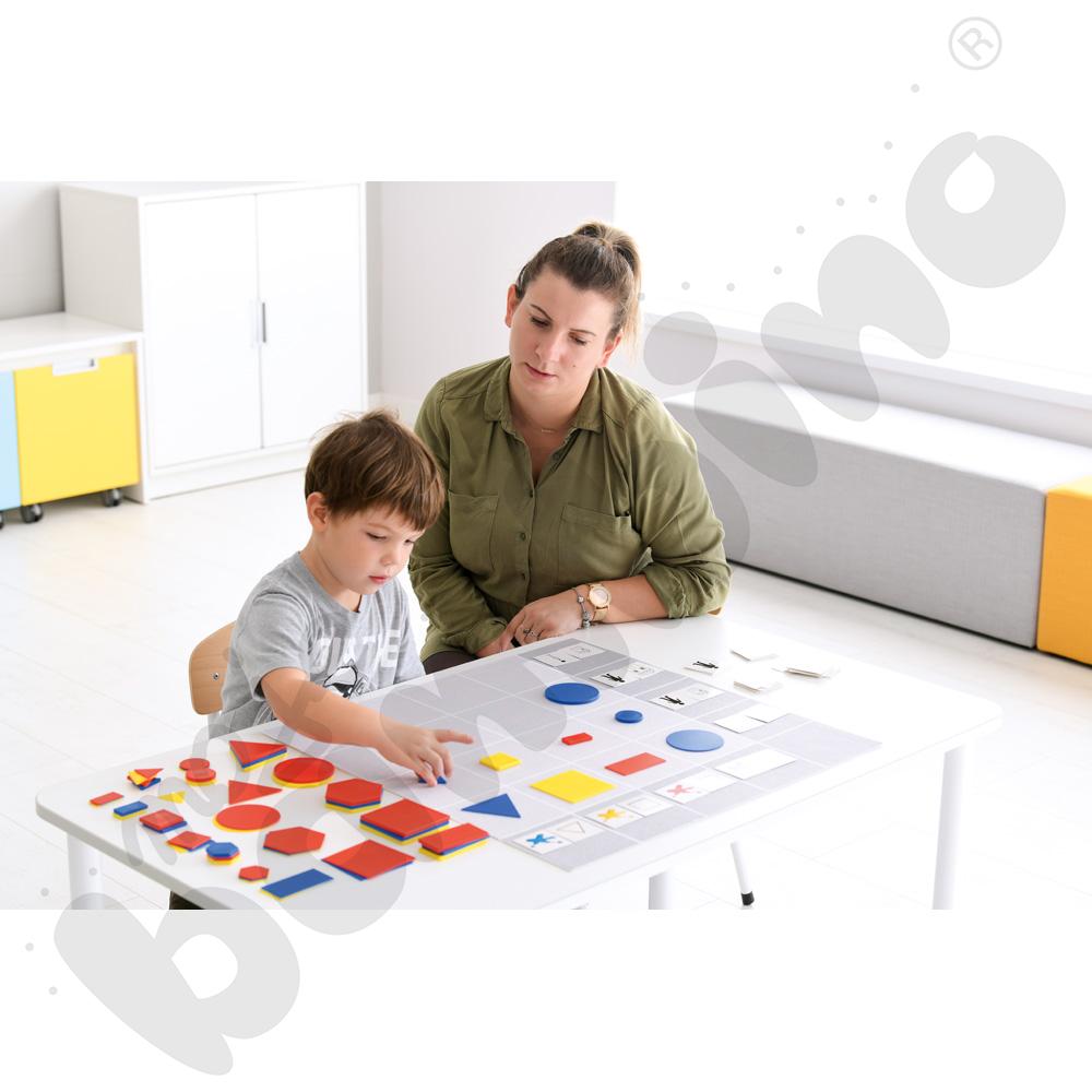 Plansza z układem współrzędnych do kodowania