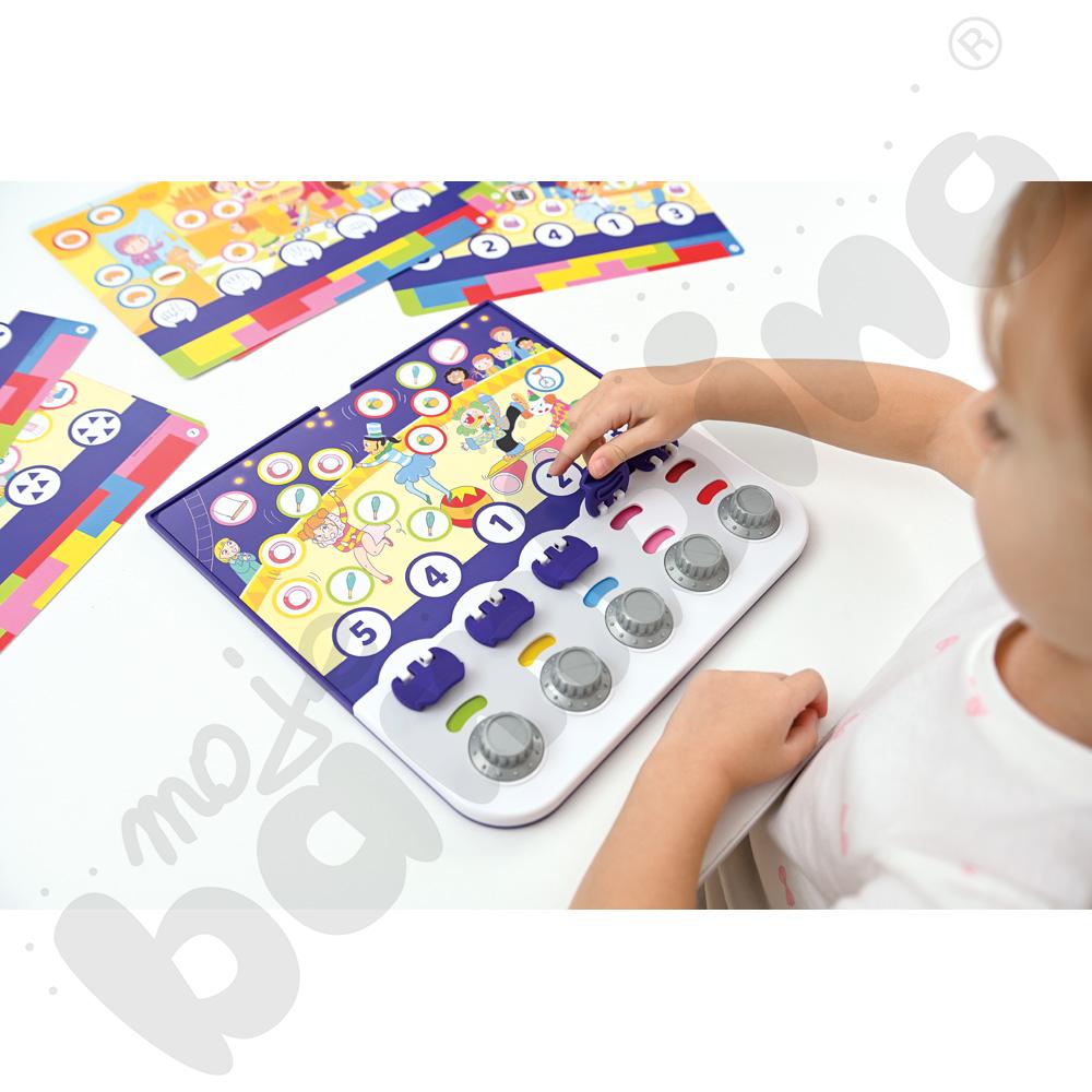 Colorcode - karty zadań - ilości od 1 do 5 