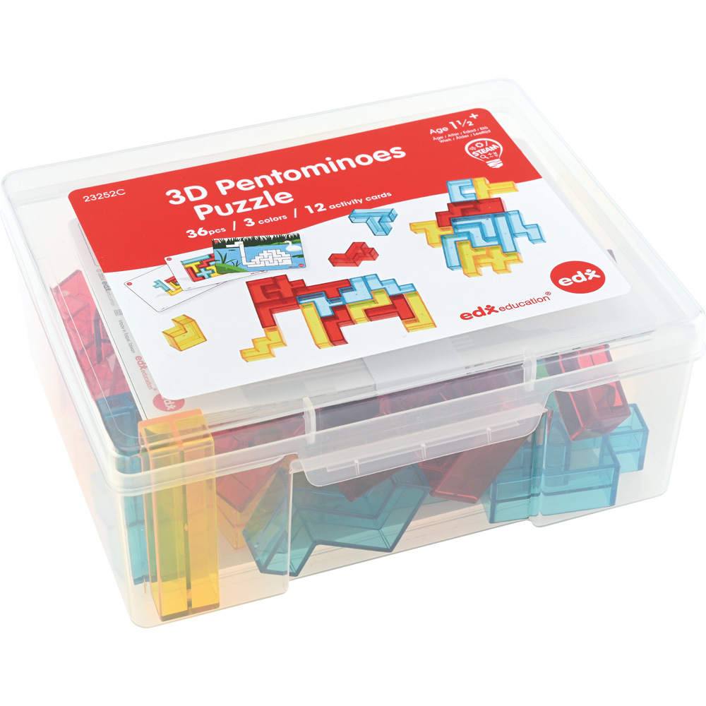 3D puzzle – Pentomino