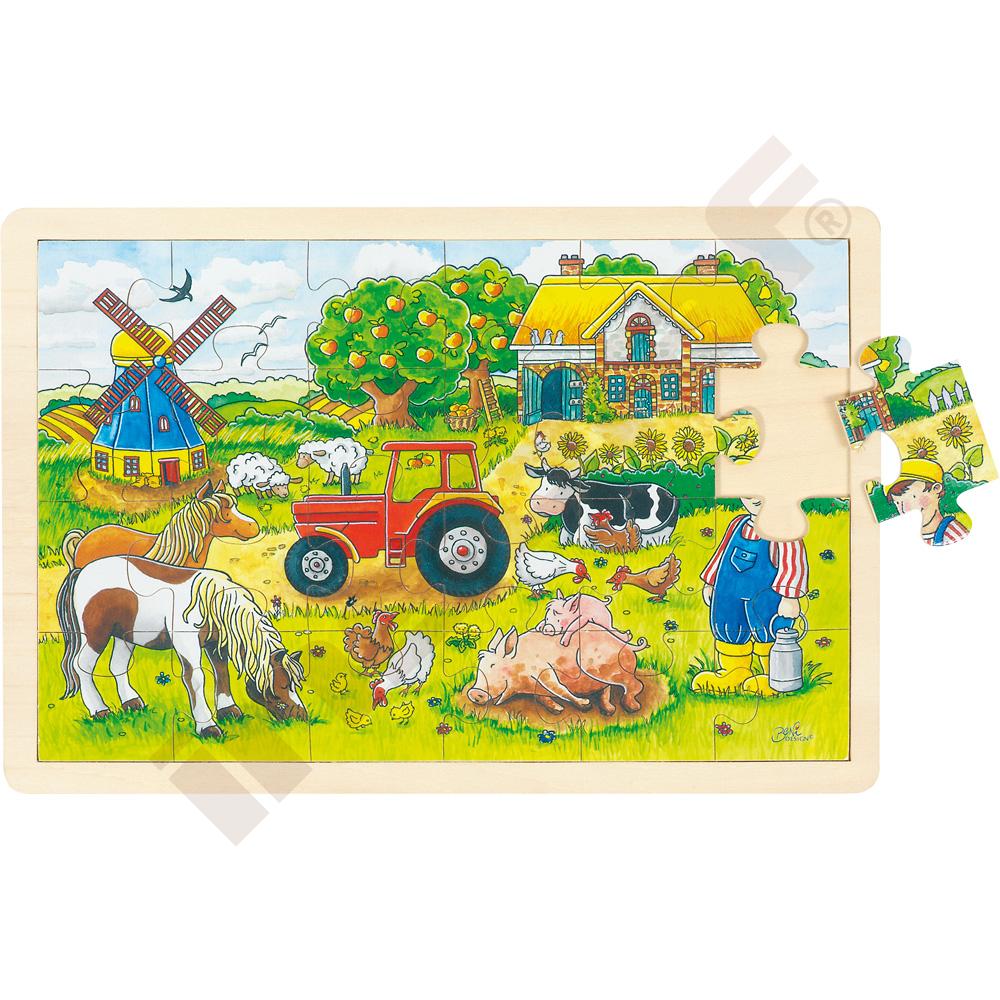 Puzzle přátelé ze statku