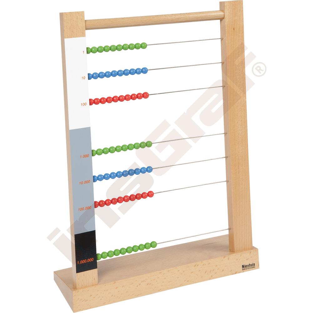 Velké Montessori počítadlo 