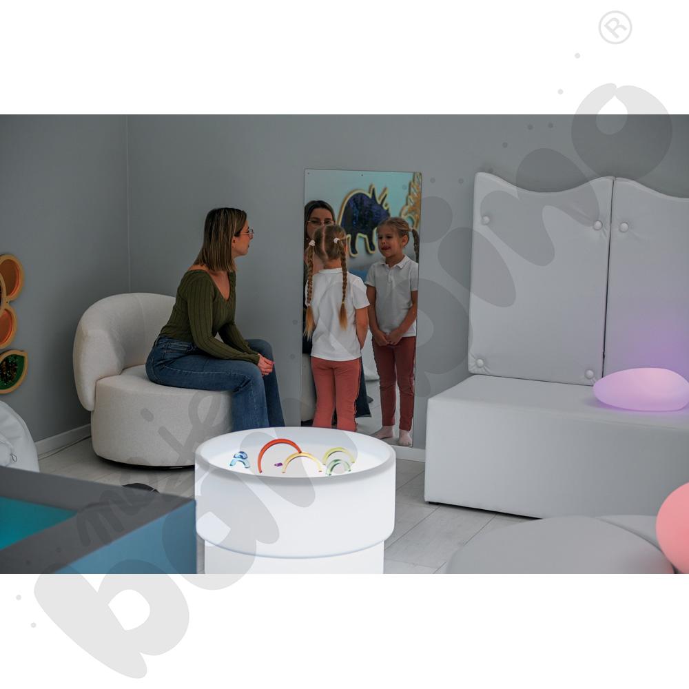 Lustro bezramowe 130 x 60 