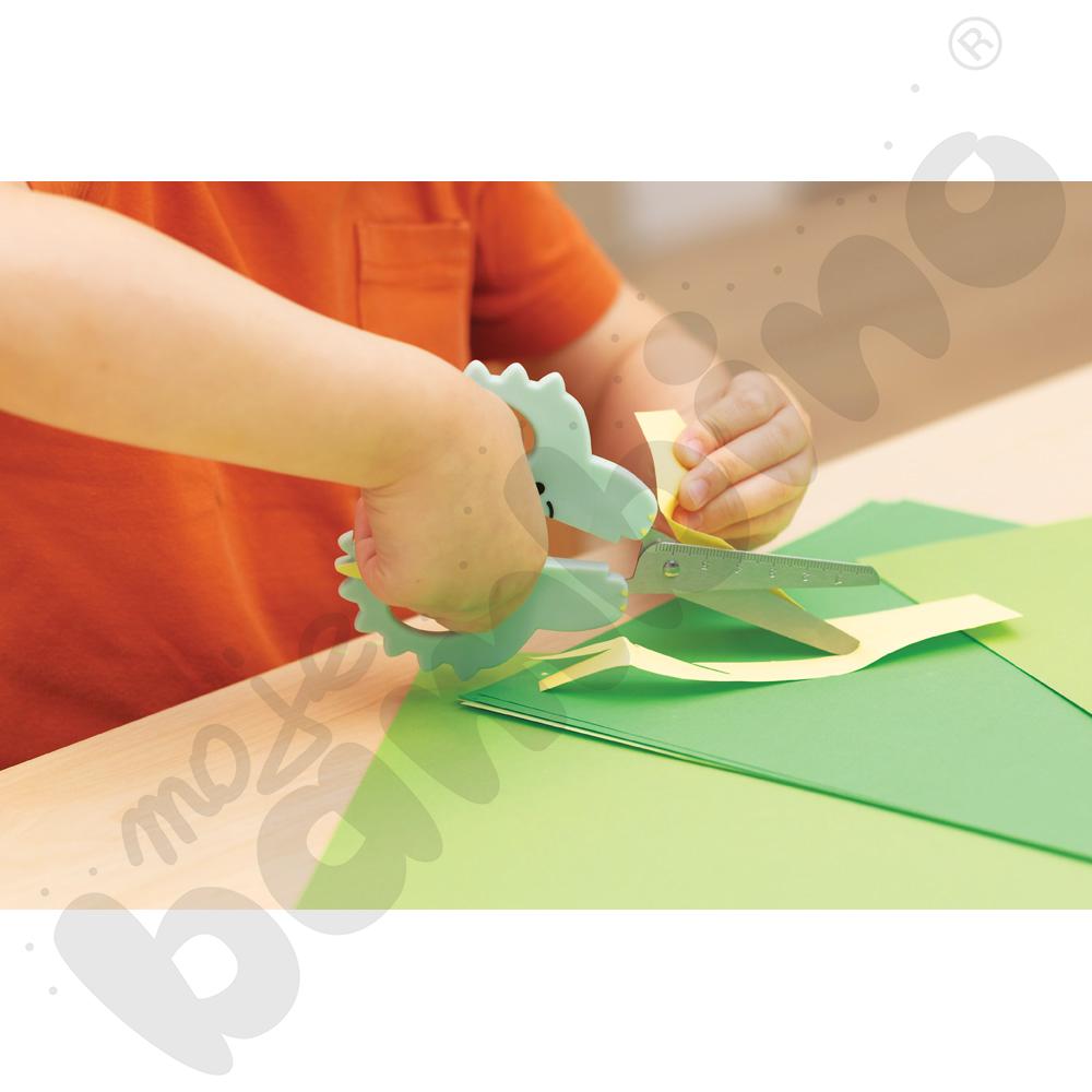 Nożyczki z dinozaurem