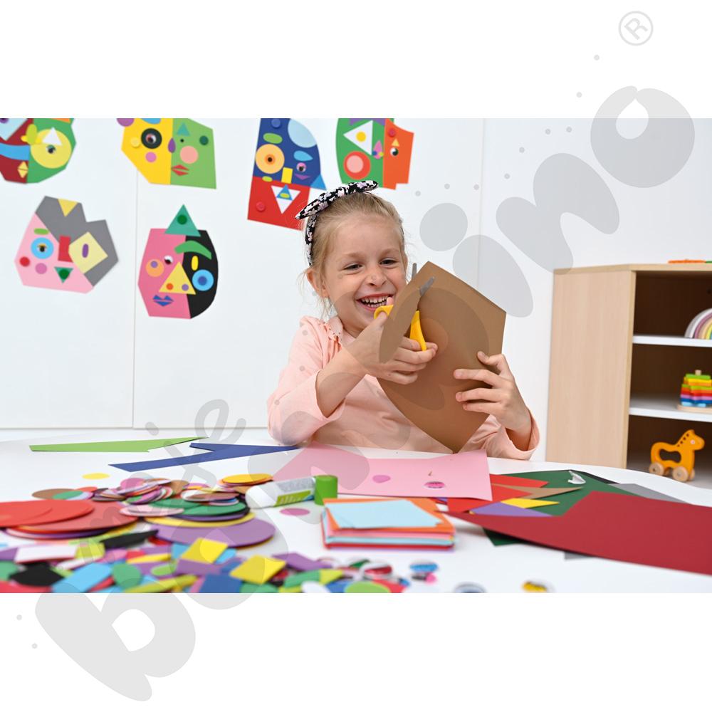 Brystol 50 arkuszy A4 10 kolorów