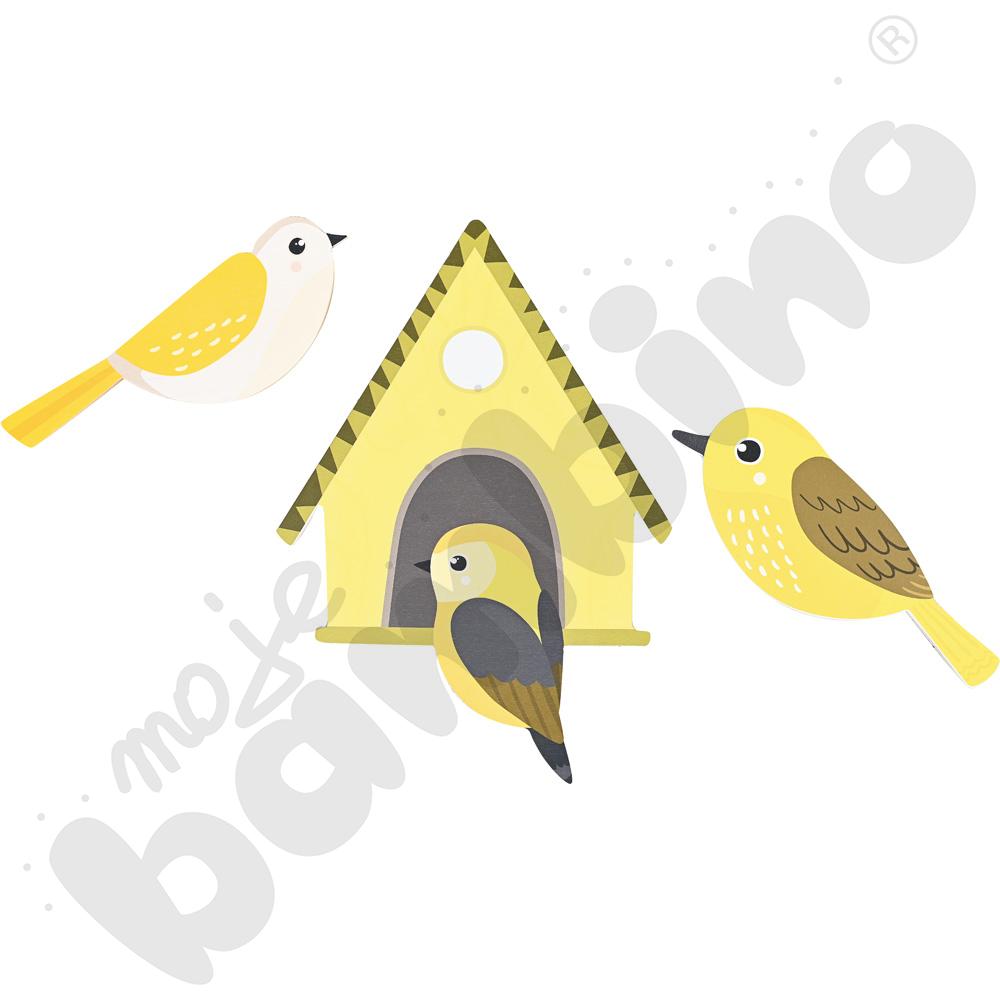 Aplikacje do panelu - drzewo - żółte