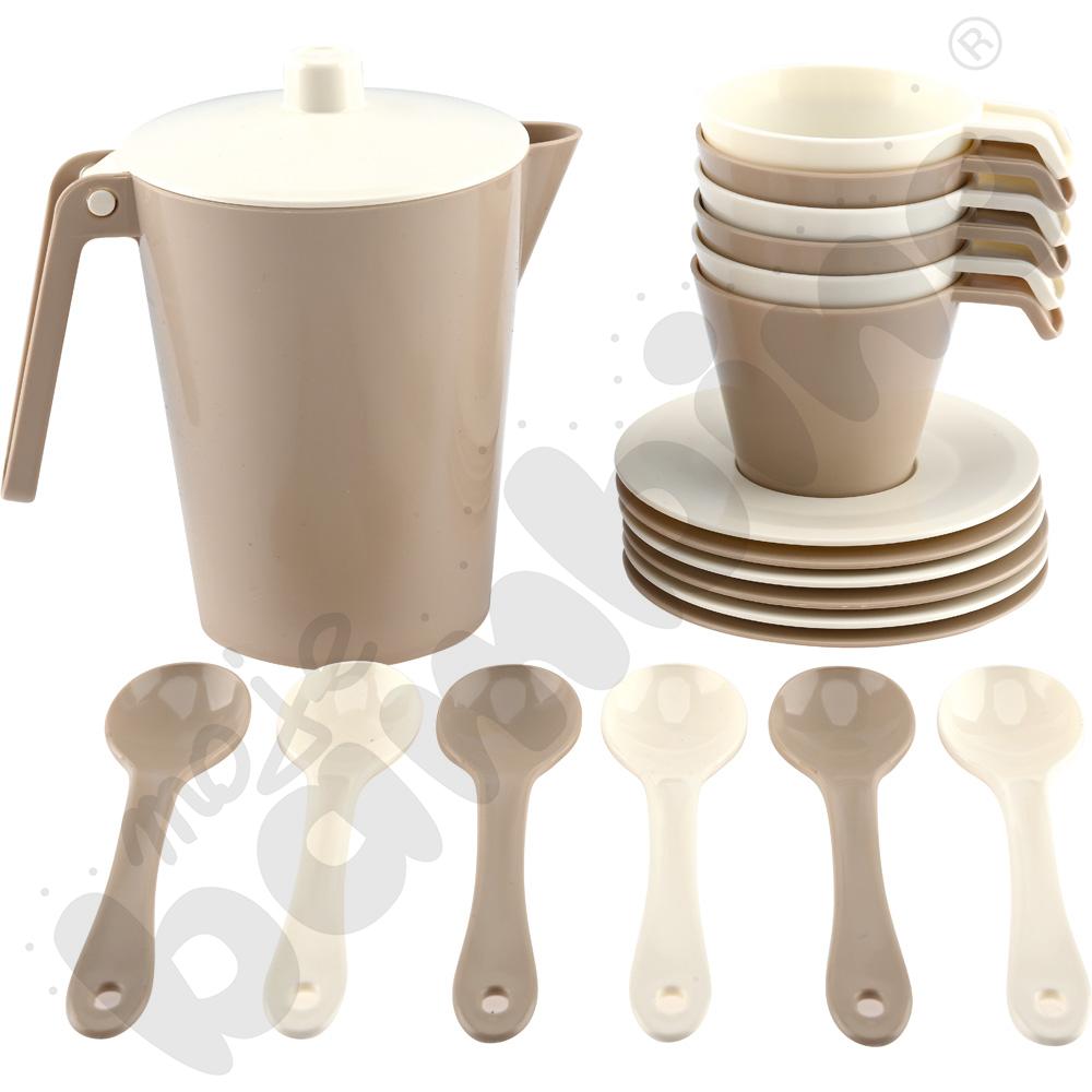 Serwis kawowy 19 elem.