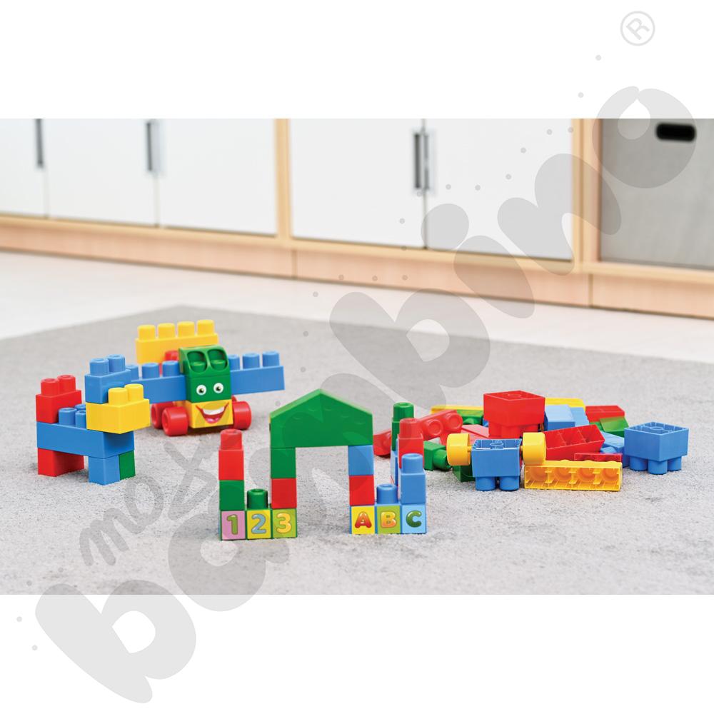 Duże klocki budowlane, 51 elem.