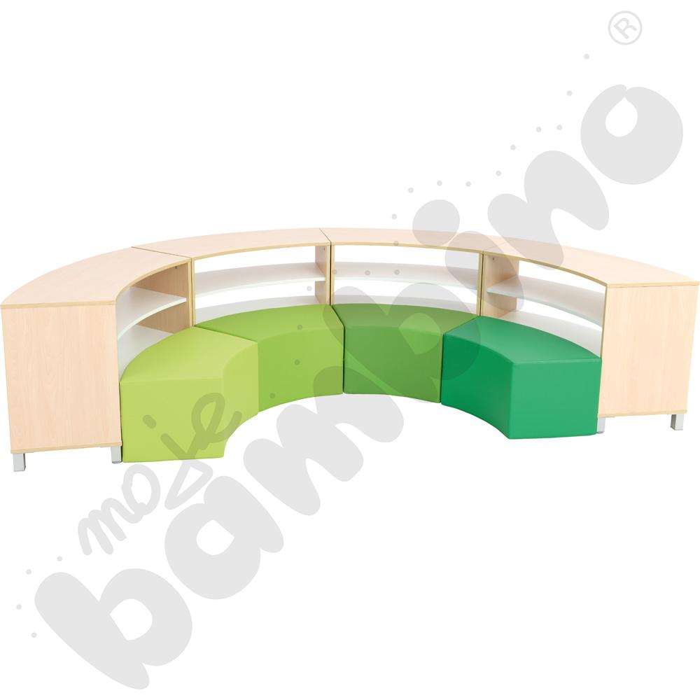 Quadro - zestaw 137, skrzynia klon jasny