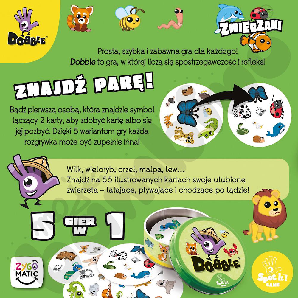 Dobble Zwierzaki