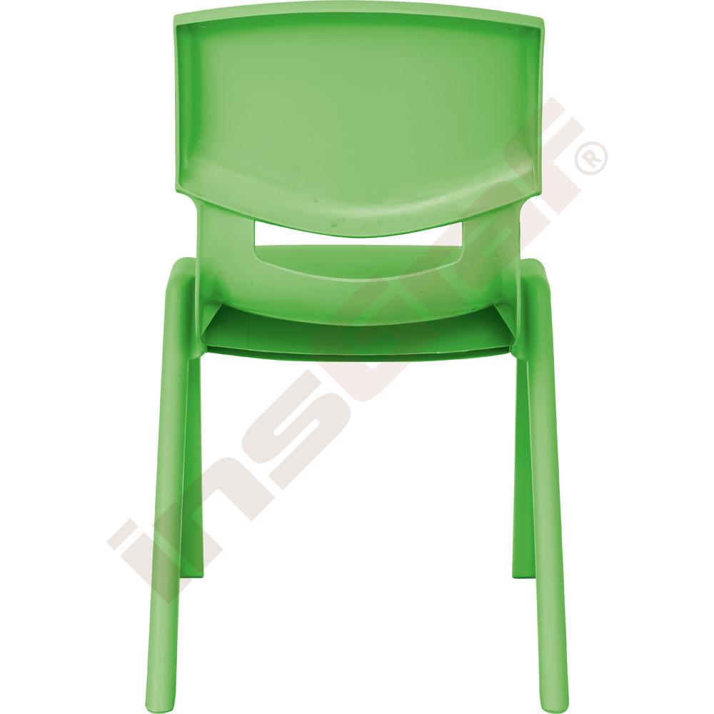 Židle Dumi, vel. 2 - výška 31 cm - ke stolům 53 cm - zelená 