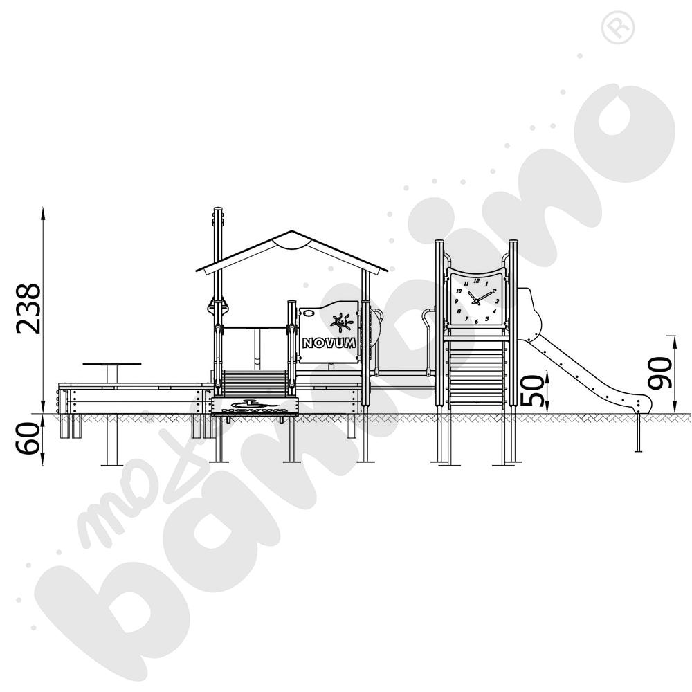 Quadro - zestaw z piaskownicą