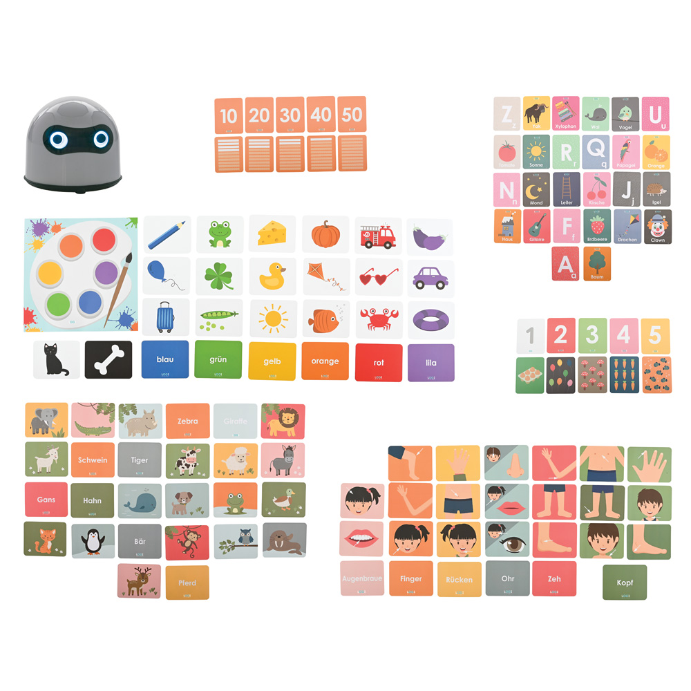LOGI miniBot - učím sa nemčinu s Logi