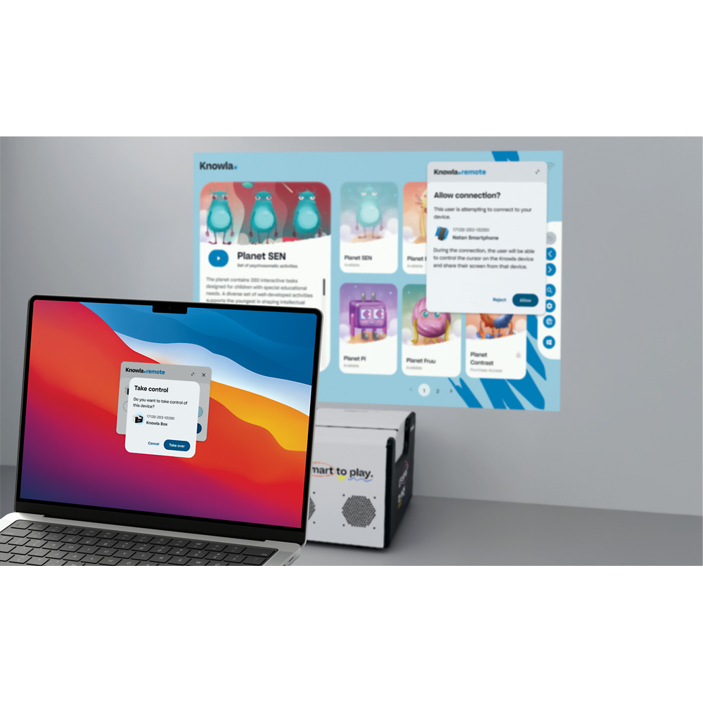 Knowla Box - aktívna stena/podlaha
