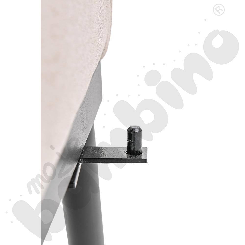 Narożnik z oparciem Xena szarobrązowy