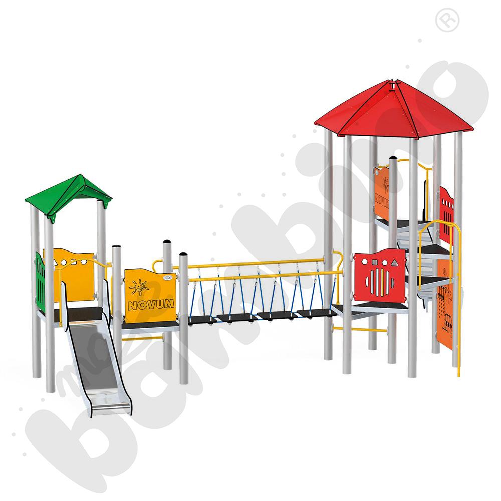 Orbis - baszta 9, metalowe słupy