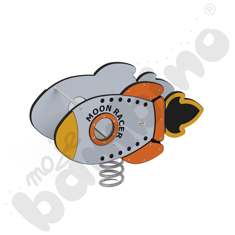 Universum - sprężynowiec Rakieta na podstawie betonowej