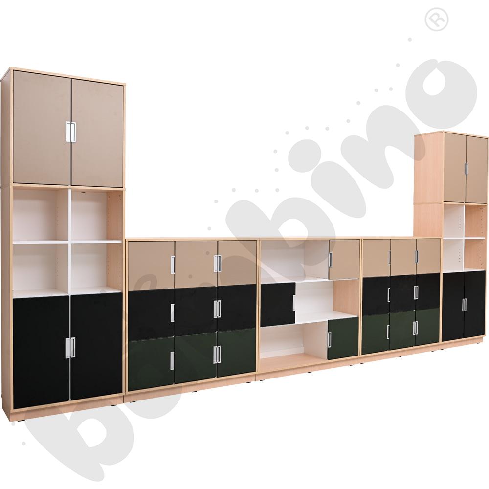 Quadro - zestaw 281 - skrzynia jasny klon