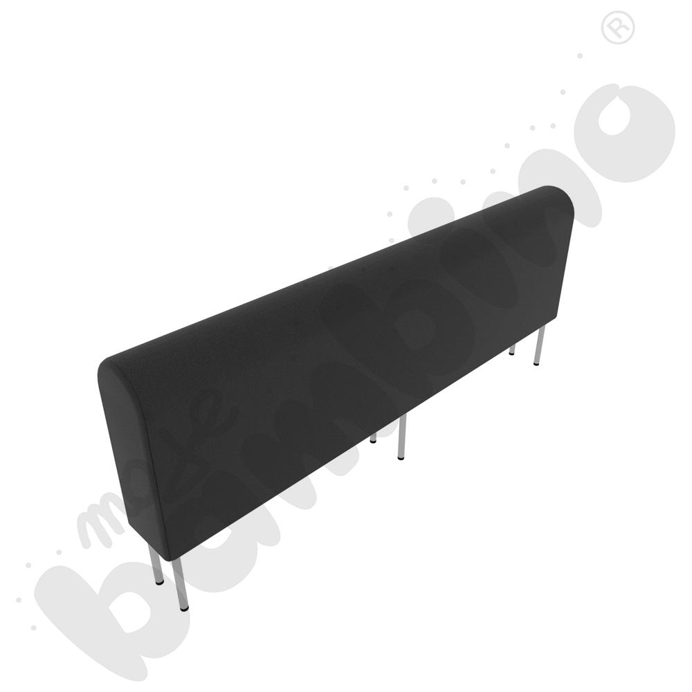 Moduł Versa 180x20x74 cm z plastikowymi stopkami, stelaż jasnoszary, tkanina BD14